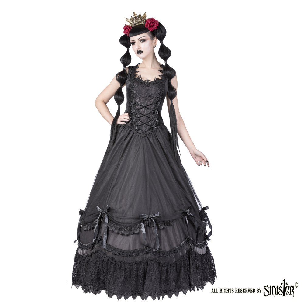 Sinister - 1064 Longue robe - Noir